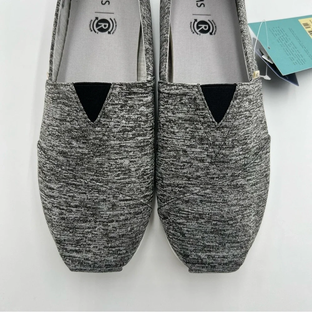 NWT Men’s TOMS Alpargata Knit Slip On Sneakers